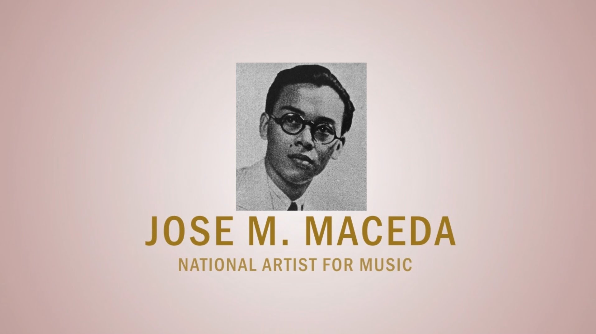 Pagpupugay A Tribute To National Artist Jose M Maceda Tvup