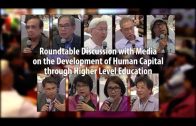 Roundtable Discussion with Media on the Development of Human Capital through Higher Level Education