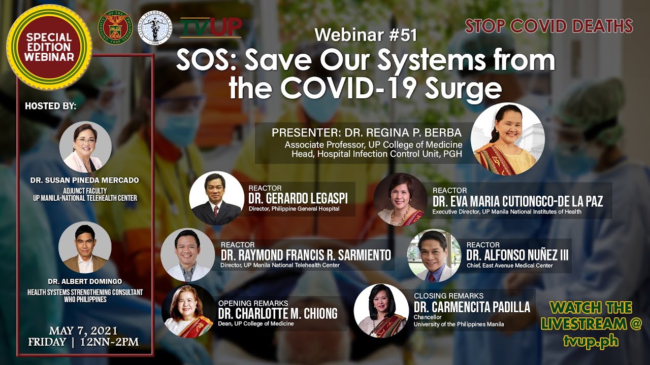 Webinar #51 | “SOS: Save Our Systems from the COVID-19 Surge”
