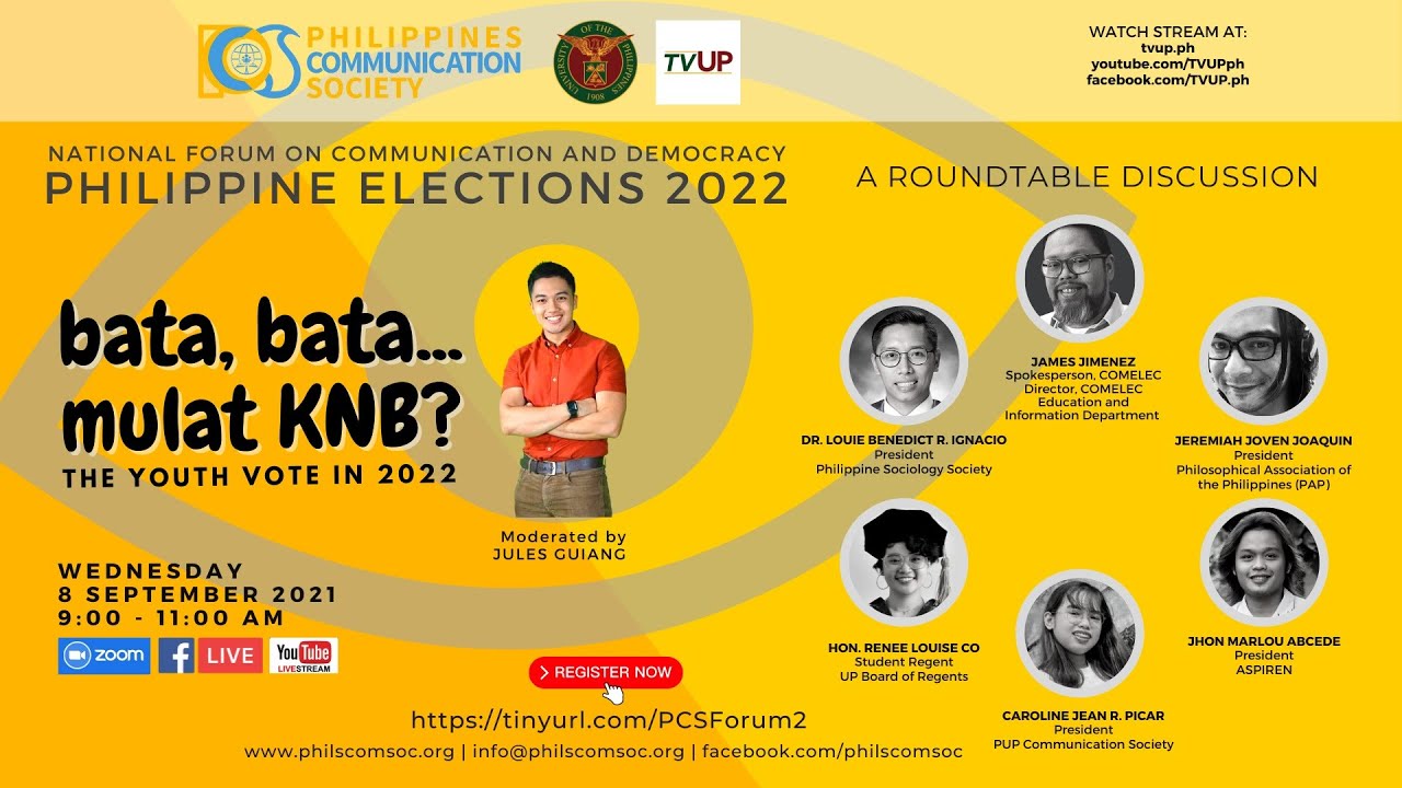 PCS | Bata, Bata,Mulat KNB? The Youth Vote in 2022