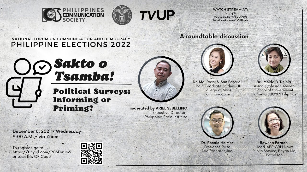 PCS | Sakto o Tsamba! Political Surveys: Informing or Priming?